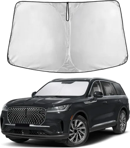 Miniatura 15 de Econour Parasol para parabrisas compatible con Honda Civic 2016-2021, protector de parasol plegable para ventana, bloquea los rayos UV y mantiene tu