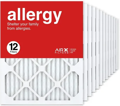 Miniatura 7 de AIRx Filters Filtro de aire MERV 11 plisado HVAC de 10 x 10 x 1 para caldera, paquete de 12 unidades, fabricado en los Estados Unidos