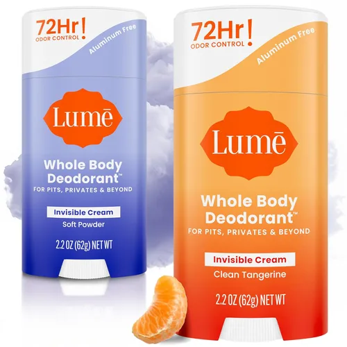 Miniatura 16 de Lume - Desodorante Lume en barra para axilas y partes privadas, 2 unidades de 2.2 oz