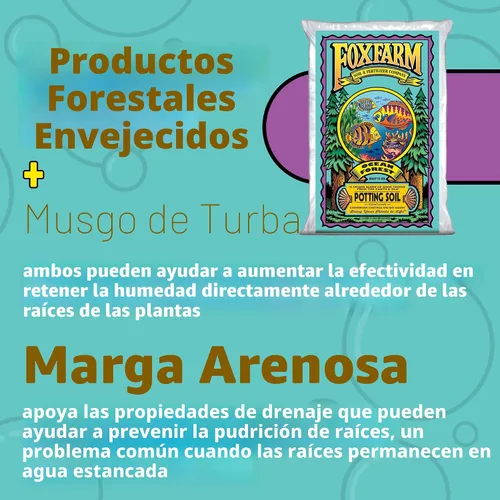 Miniatura 4 de FoxFarm FX14000 Ocean Forest Plant - Mezcla de tierra para macetas