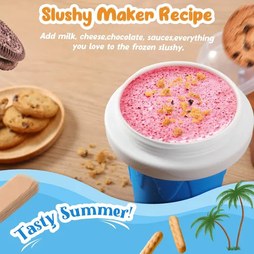 Miniatura 5 de tgosomt Taza para Granizado, Tazas Geniales para Hacer Granizados, Gadgets Divertidos y Geniales, Regalos de Intercambio Navideño, Rellenos