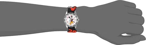 Miniatura 6 de Disney Mickey Mouse - Reloj analógico de cuarzo 3D para niños, Negro