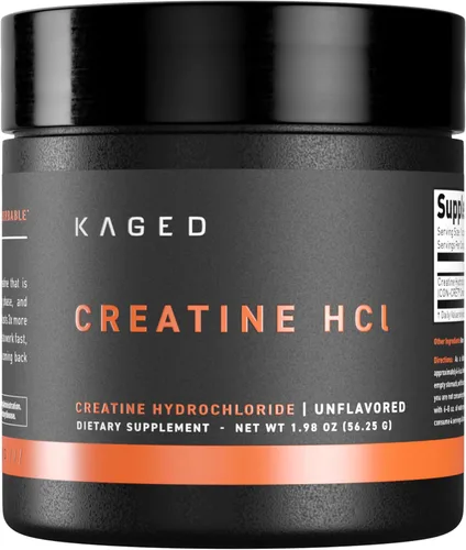 Miniatura 11 de Kaged Creatina HCl en polvo 7 veces más concentrada vs Mono Construcción y recuperación muscular Alta absorción Sin hinchazón Creatina
