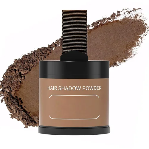 Miniatura 12 de Polvo para Teñir Raíces de Cabello Marrón - Cubre Instantáneamente el Cabello Gris con Sutil Sombra de Color para Cabello Fino 4g