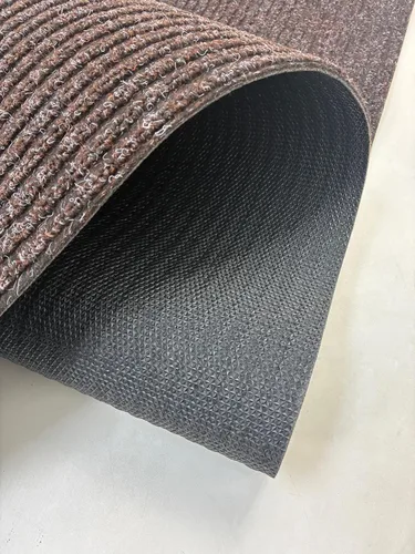 Miniatura 7 de Tough Collection - Rollo de alfombra, gris, marrón, azul, de 69 cm o 91 cm de ancho, goma antideslizante en la parte inferior, Sintético, Marrón