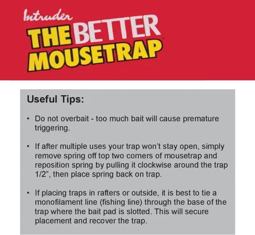 Miniatura 5 de Paquete de 24 trampas para ratones Intruder 16000 Better
