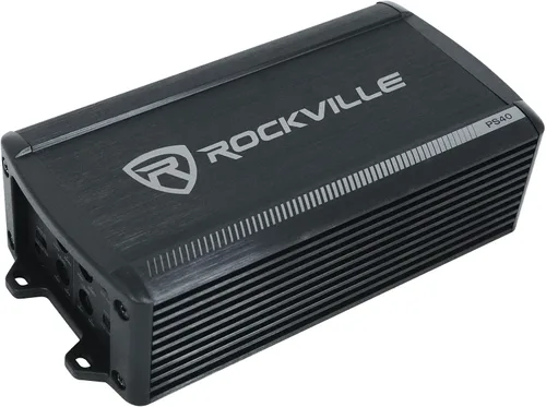 Miniatura 2 de Rockville PS40 4 canal ATV/UTV/motocicleta Bluetooth amplificador IP65 micro amplificador