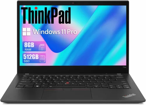 Lenovo ThinkPad T14s Gen 2 Computadora portátil FHD de 14 pulgadas, 11º Intel Core i5-1145G7, 8 GB DDR4 RAM, SSD de 512 GB, lector de huellas