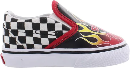 Miniatura 3 de Vans Classic Slip-On (Llamas) BlackTrue White bebé
