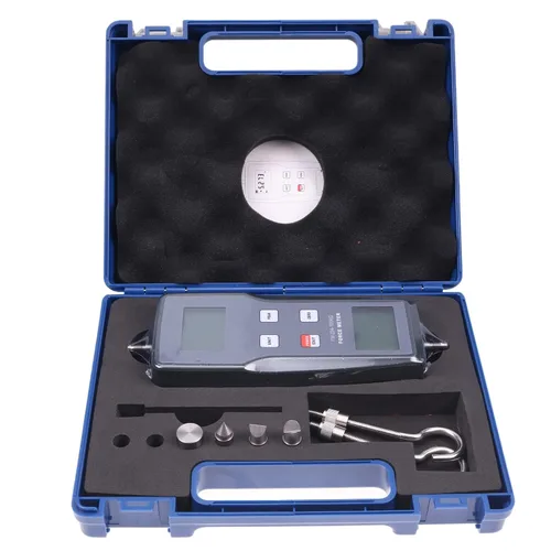 Miniatura 2 de FM-204-100K (980N/100kgf/220Lbf) Medidor de Fuerza Digital Calibrador de Empuje y Tracción Dinamometro, Modo Pico/Seguimiento, Precisión de 0.5%