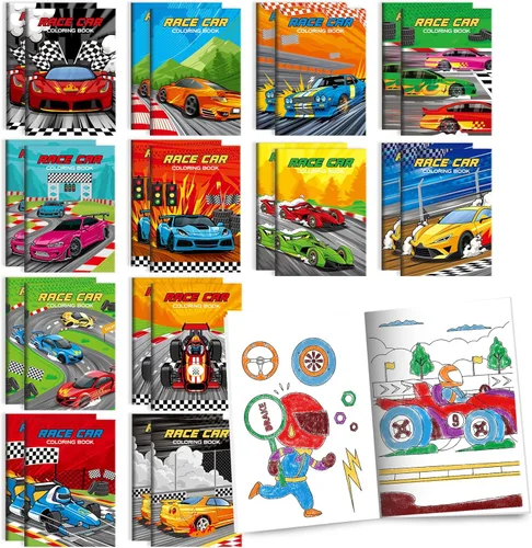 Miniatura 35 de BenLouis 24 piezas de libros para colorear mini de animales de granja, recuerdos de fiesta para niños, pequeños libros de actividades a granel