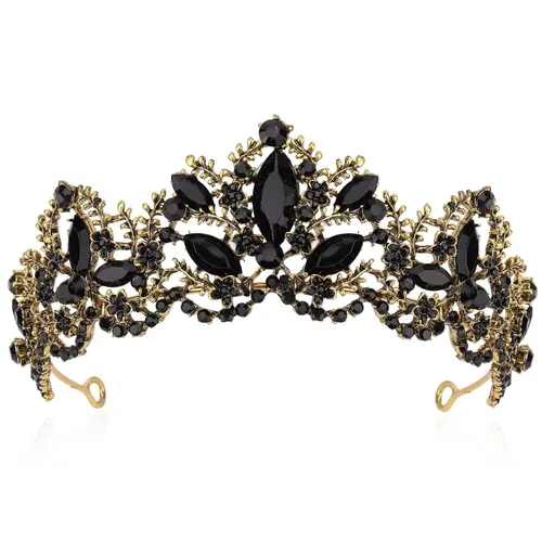 Miniatura 10 de Tiara de plata para boda, tiaras y coronas para mujer, tiara de reina de diamantes de imitación para mujer, corona de princesa, diadema