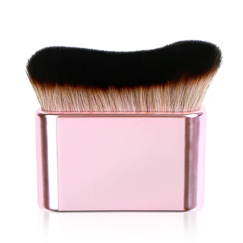Miniatura 9 de Yoseng Cepillo autobronceador – Cepillo Kabuki de oro rosa para cuerpo, cara y manos, vegano, aplicación sin rayas, multiusos para autobronceador