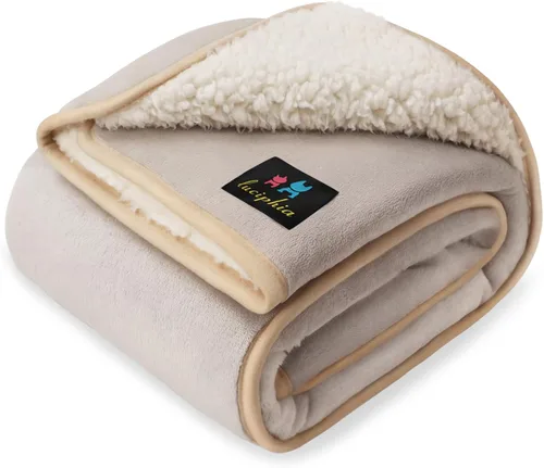 Miniatura 9 de Luciphia - Manta impermeable para mascotas, manta líquida a prueba de orina para perros para sofá, cama, funda protectora reversible de forro polar