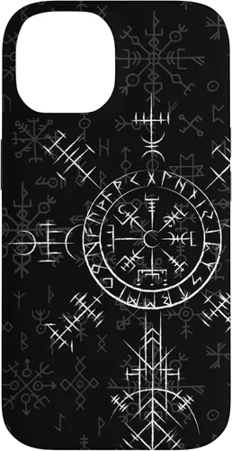 Miniatura 4 de Carcasa celta Vegvísir para iPhone 11, diseño de brújula vikinga, color celta