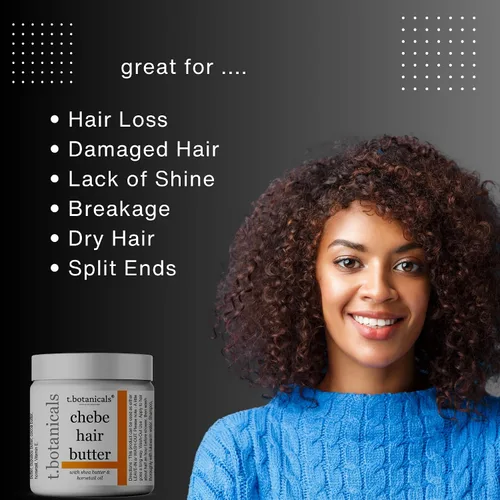 Miniatura 3 de Set Chebe: Acondicionador sin enjuague y mantequilla con polvo Chebe para mechones deliciosos, promueve el crecimiento del cabello más largo