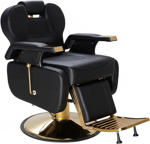 Silla de peluquería resistente para peluquería | 360° Swivel | 135° Recline | 550 LBS | Adjustable Headrest | Hydraulic | Pu Leather | Ideal for