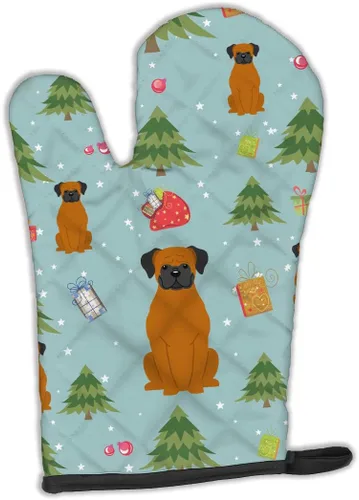 Miniatura 284 de Caroline's Treasures BB2732OVMT Dog House Collection Border Collie - Guante de horno grueso resistente al calor para sartenes calientes y horno