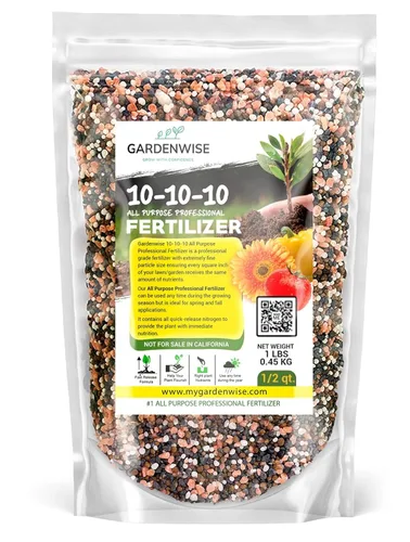 Miniatura 124 de Gardenwise Fertilizante Soluble en Agua 20-20-20 – Polvo para Alimento Líquido de Plantas para Plantas de Interior y Exterior, Orquídeas, Vegetales