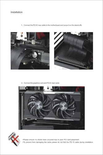 Miniatura 4 de Tarjeta gráfica GPU vertical de velocidad completa PCI-E 4.0 x16 Cable elevador de alta velocidad Gen4 Flexible Extensor Cable Riser Puerto