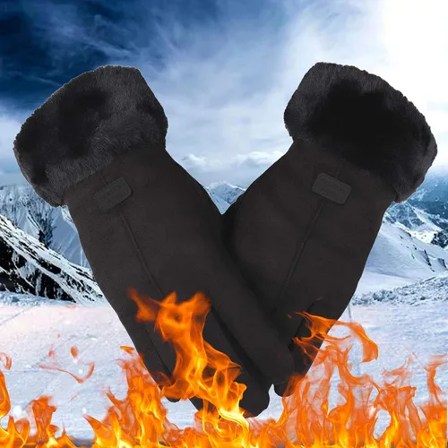 Miniatura 2 de Winter Gloves for Women,Cold Weather Touch Screen Gloves, Lightweigh Soft Thermal Glove for Cycling, Biking Gifts for Women