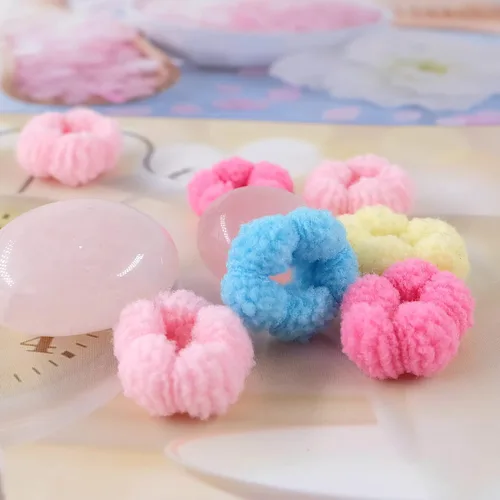 Miniatura 4 de Lazos para el Cabello de Bebé, Lazos para el Cabello de Niños Pequeños Bloom Sin Daño, 120 piezas, Edad 0-8, Sujetador de Cola de Caballo