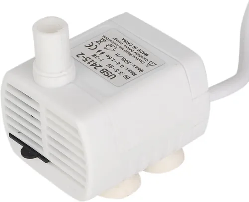 Miniatura 8 de Mini bomba de agua sumergible USB, bomba de filtro de fuente de agua de flores, bomba de repuesto para fuente, micro para pecera, resina