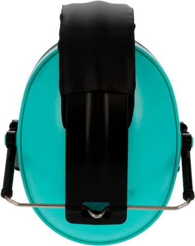Miniatura 5 de WALKER'S Diadema acolchada plegable de perfil bajo para jóvenes y mujeres, orejeras de protección auditiva ajustable Kit combinado verde azulado