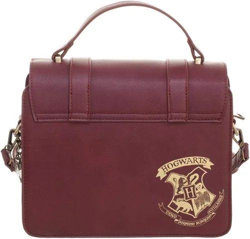 Miniatura 3 de Harry Potter Hogwarts - Bolso de mano con dijes, color granate, talla única