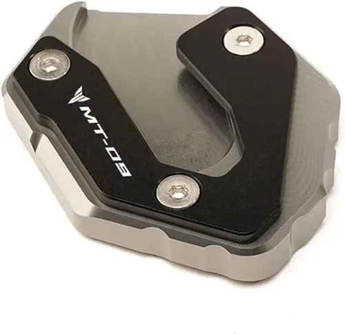Miniatura 5 de Para Yamaha MT-09 MT 09 MT09 Tracer 900 Tracer 900 Tracer 900 Soporte lateral de motocicleta Ampliar placa Kickstand Ampliar extensión MT09 2014-2020