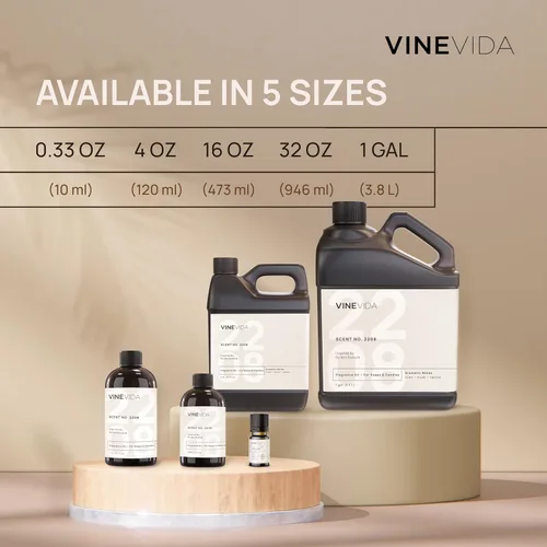 Miniatura 6 de VINEVIDA [4 onzas] Aceite de fragancia madreselva para fabricación de velas y fabricación de jabón, aromas de velas prémium para velas de soja