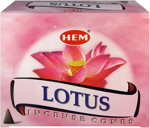 Miniatura 2 de Conos de Incienso de Loto y Paquete de Quemador de Cono de Incienso Insence Insense Dobladillo de Incienso Lotus