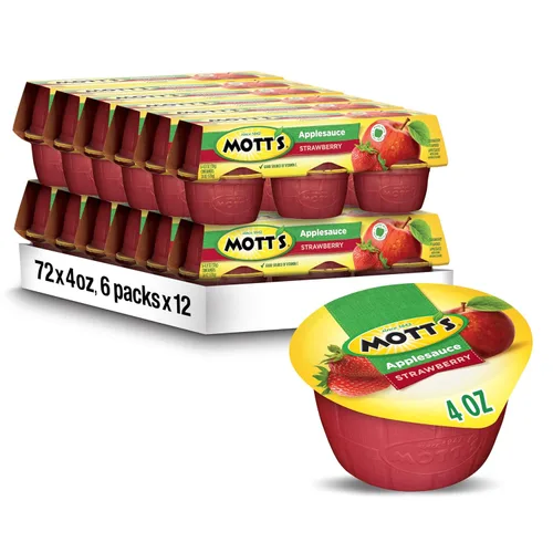 Miniatura 18 de Mott's Puré de manzana, taza de 4 onzas, 18