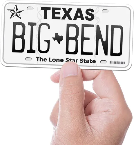 Miniatura 31 de Calcomanía para placa de matrícula de Texas, elige entre más de 50 ciudades de TX, calcomanía para parachoques de Texas para automóvil, calcomanías