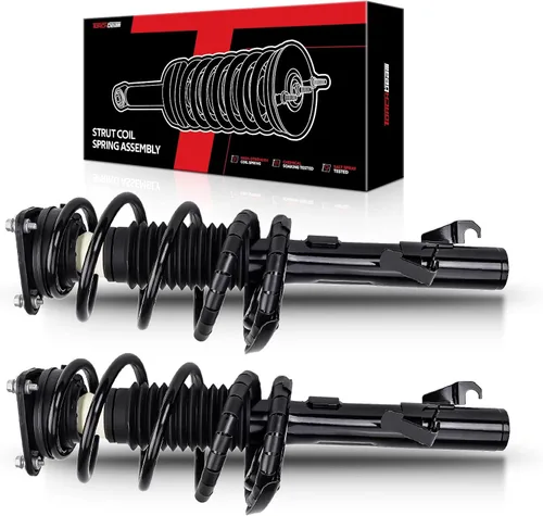 Torchbeam Conjunto de puntales delanteros con amortiguadores de resorte helicoidal Reemplazo para Mazda 3 2004-2013 172263/172264