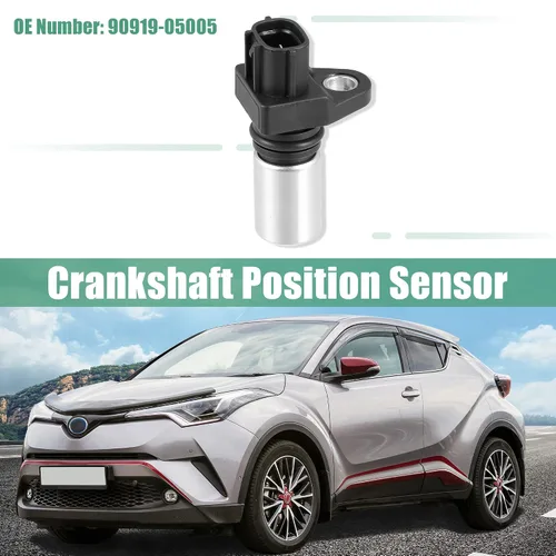 Miniatura 2 de X AUTOHAUX Sensor de posición del cigüeñal 90919-05005 para Toyota Hilux Land Cruiser para Toyota Hilux LN