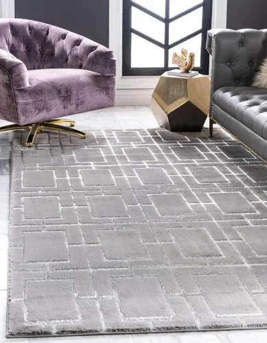 Miniatura 44 de Marilyn Monroe Glam Collection - Alfombra decorativa (2' x 3' 1" Rectángulo Negro y Oro)