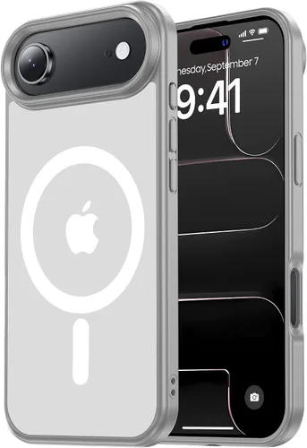 Miniatura 124 de Tigowos Magnetic Guardian - Funda diseñada para iPhone 11 Pro [probada en caídas de grado de 10 pies y compatible con MagSafe] Funda delgada Negro