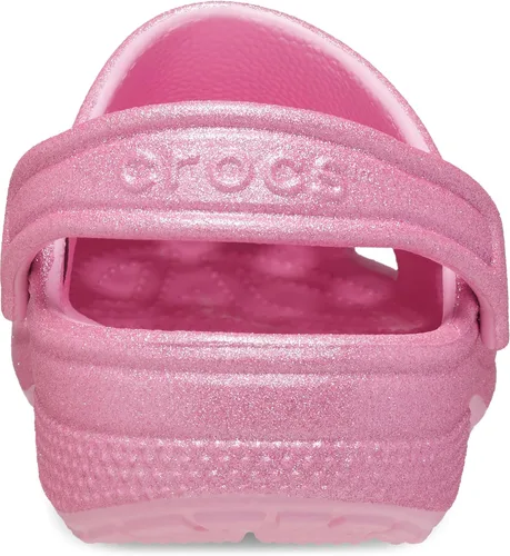 Miniatura 4 de Crocs Zuecos clásicos con brillantina (niño pequeño/niño grande) Tweed rosa con brillantina, 5, para niño grande, M