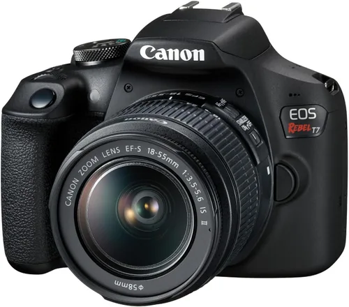 Miniatura 4 de Canon EOS Rebel T7 Cámara DSLR y EF-S 0.709-2.165 in es II Kit de lente con tarjeta SD y funda de cámara y accesorios (3 artículos)