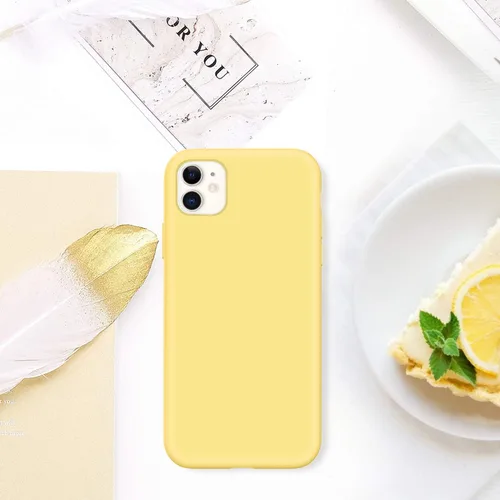 Miniatura 435 de GUAGUA Funda compatible con iPhone 17 Pro Max de 6.9 pulgadas, silicona líquida, goma de gel suave, delgada, forro de microfibra delgada