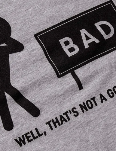 Miniatura 5 de Eso no es un buen signo Papá broma divertido padre abuelo papá día del padre Bad Pun humor camiseta