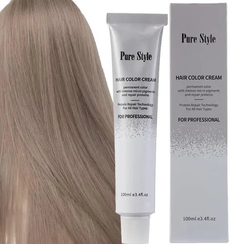 Miniatura 10 de PureStyle - Crema diluyente de color para el cabello, 3.4 fl oz (3.4 fl oz), tinte permanente con amoniaco, con nutrición, refinación y desalación