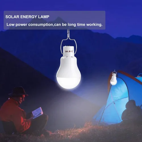 Miniatura 3 de lámpara solar, foco de luz LED portátil, lámpara de luz LED portátil solar, recargable. Lámpara para el hogar, interior, exterior, emergencia