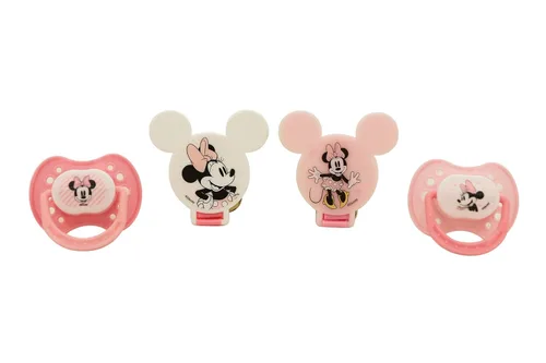 Miniatura 4 de Disney Cudlie Mickey Mouse - Paquete de 4 Chupones para Bebé Niño con Estampado de Gran Estrella