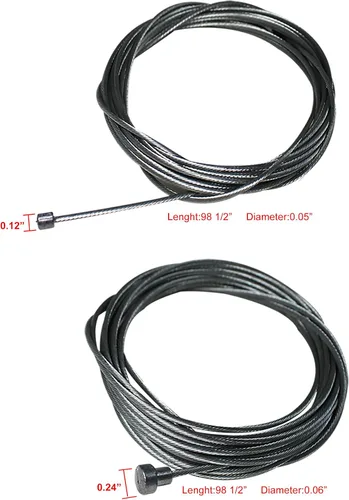 Miniatura 3 de MIT Motors kit de reparación de cable del acelerador de emergencia universal para motocicletas Honda, Yamaha, Kawasaki, Suzuki, Scooter, Motocross.