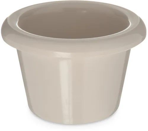 Miniatura 11 de Carlisle FoodService Products S27542 Ramekin de melamina liso, capacidad de 1.5 onzas, color hueso (caja de 48)