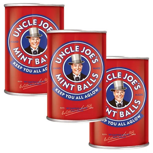 Uncle Joe's Mint - Bolas en estaño (3 unidades)