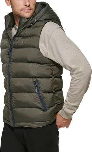 Miniatura 4 de Tommy Hilfiger Chaleco acolchado con capucha para hombre