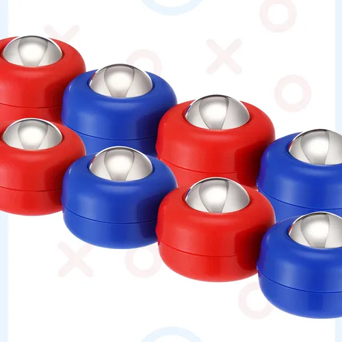 Miniatura 3 de Gejoy Mini Shuffleboard Discos de Repuesto Equipo de Mesa Rodillos Set Shuffleboard Curling Accesorios